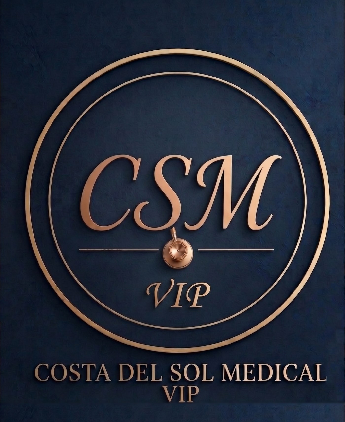 The Costa del Sol Medical VIP emblem